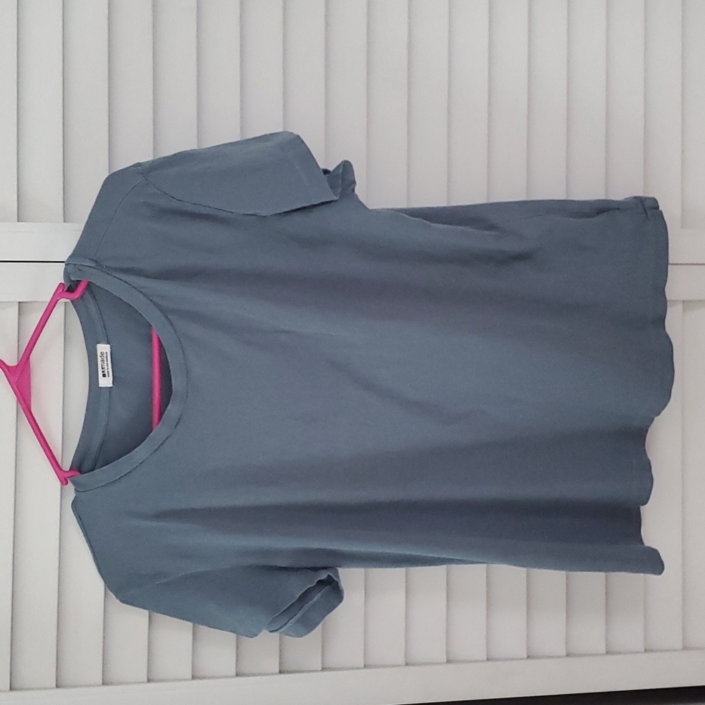 L.A. MADE SHORT SLEEVE BLUE TEE SHIRT